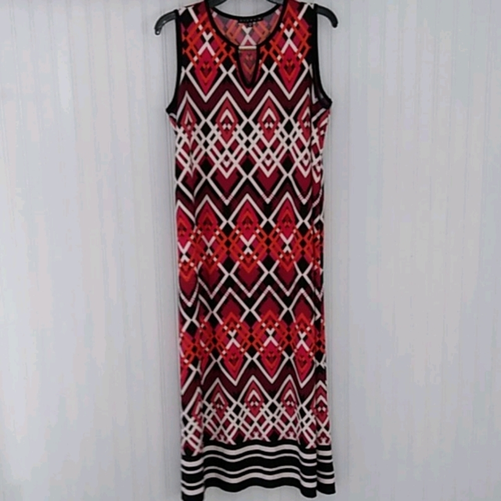 Tiana B stretchy pullover Maxi Dress PL